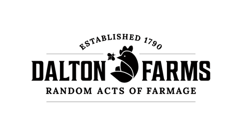 Dalton Farm Logo - Black