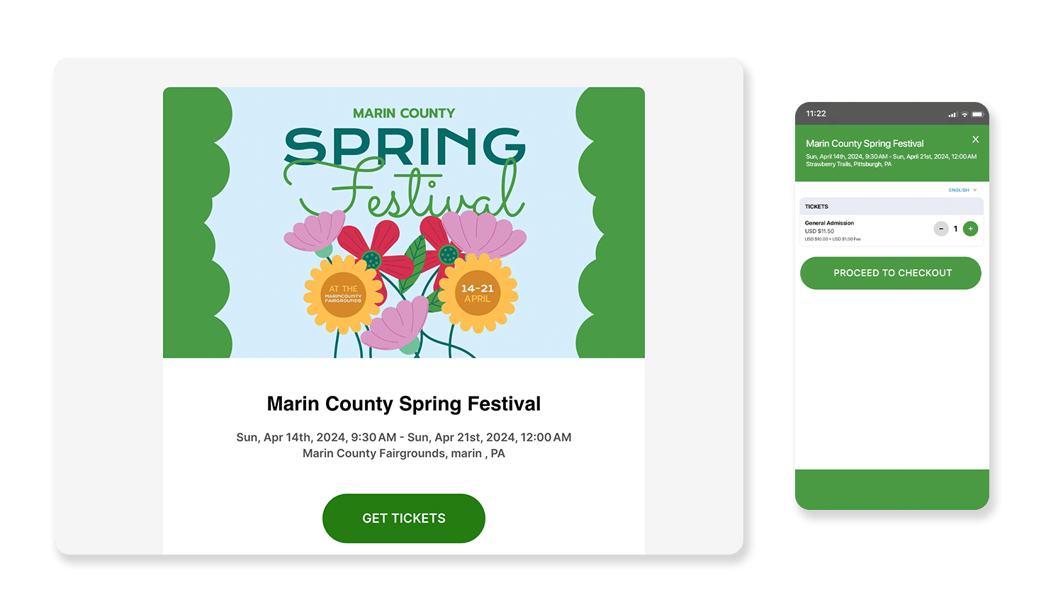 fake event screenshot martin county spring festival