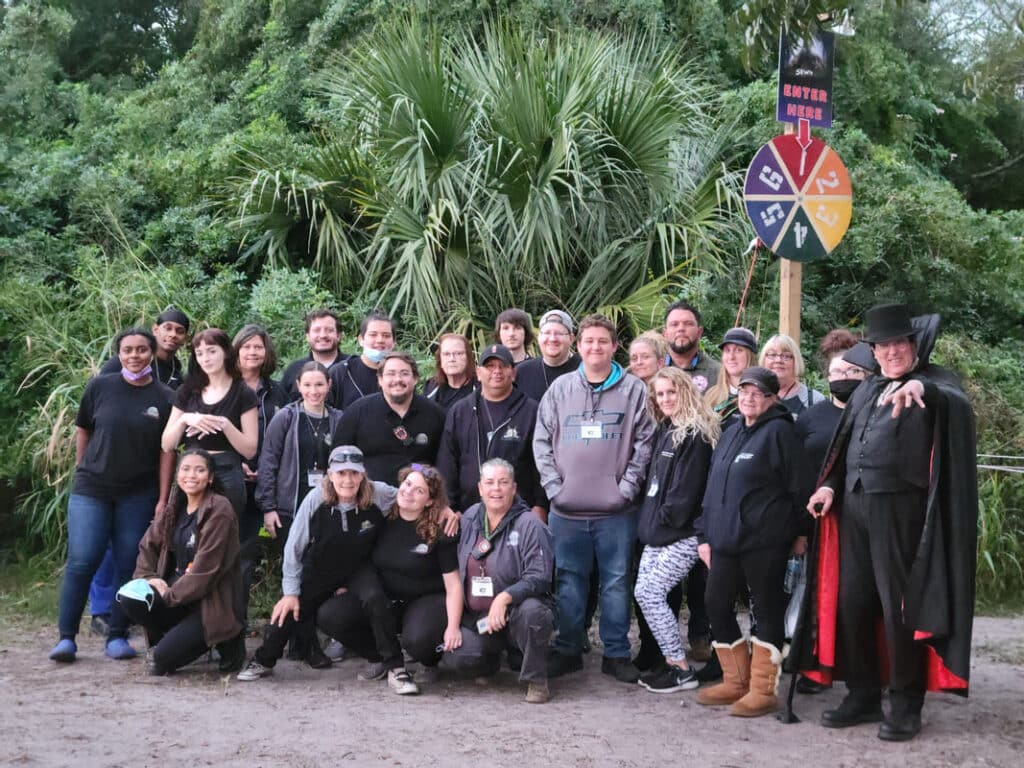 team at A Petrified Forest posing for a photo