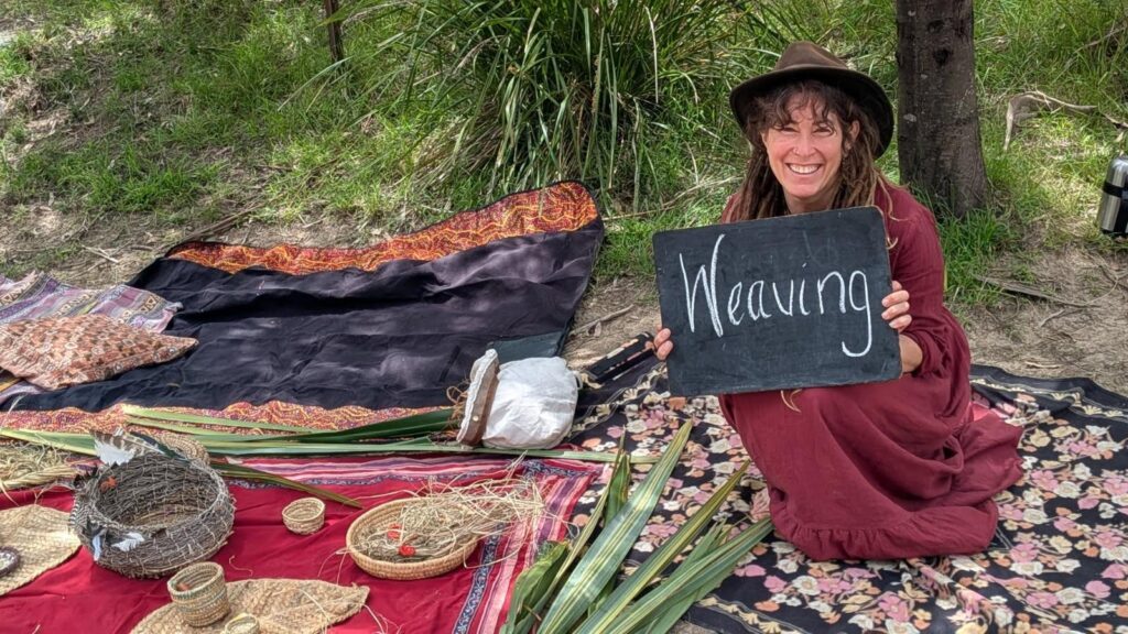 instructor of the River Weaving Workshops